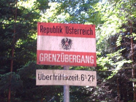 Grenzübergang Deutschland / Österreich